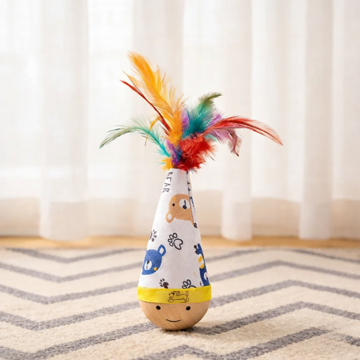 Interactive Cat Tumbler Toy