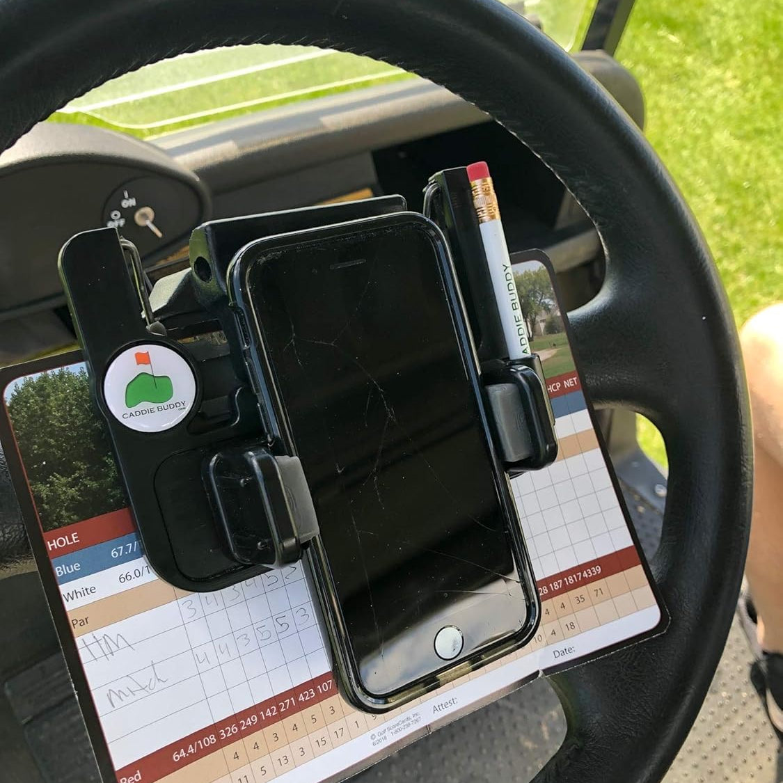 🔥Hot Sale 49% off🌟⛳ Golf cart steering wheel phone holder