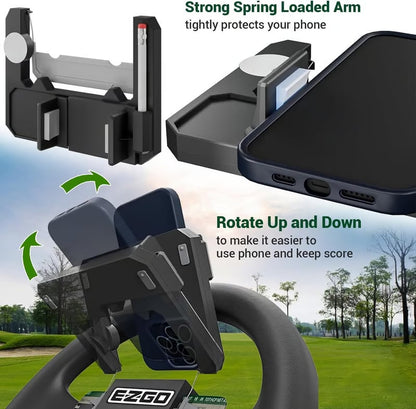 🔥Hot Sale 49% off🌟⛳ Golf cart steering wheel phone holder