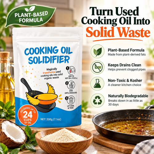 Super Fry Cooking Oil Solidifier