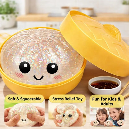 Giant Glitter Dumpling