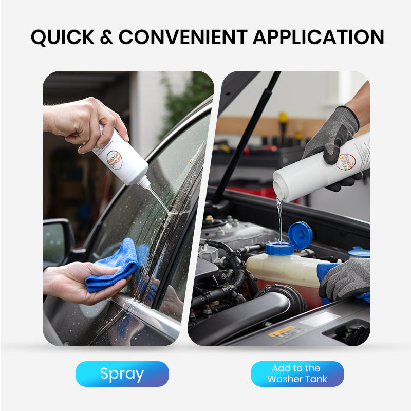 🔥Last Day-Buy 2 Get 1 Free!🎁50K+ SOLD! Almost Gone ✨Car Glass Oil Film Cleaning Agent