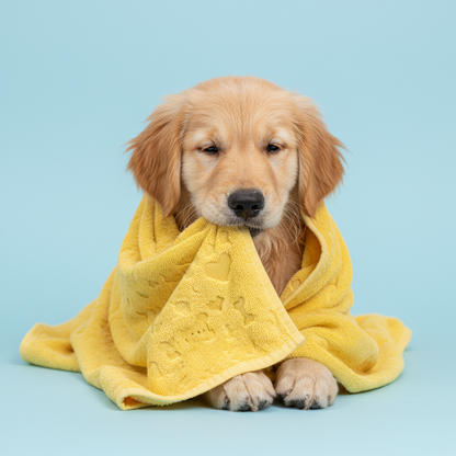 Premium Pet Cleansing Bath Towel