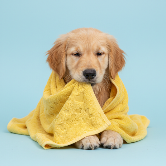 Premium Pet Cleansing Bath Towel