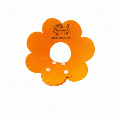 Flower Felt Recovery Collar