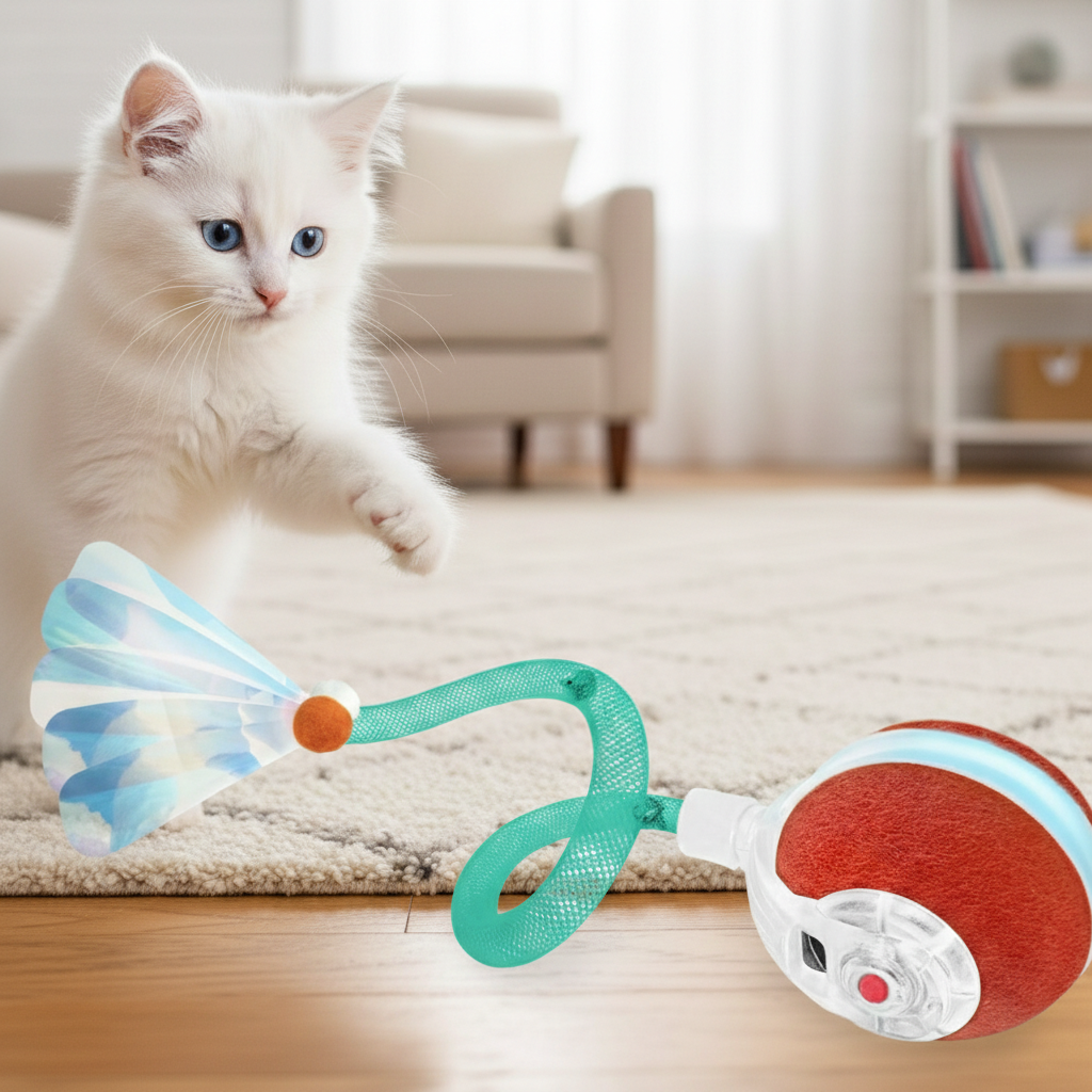 Interactive Motion Cat Toy Ball