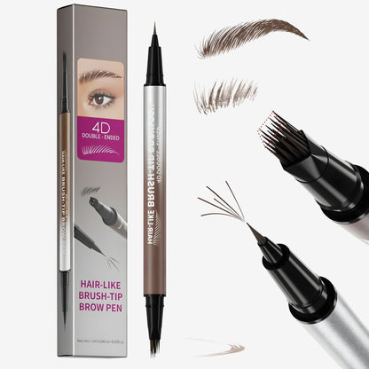 Zakdavi™ 2-in-1 Microblading Hair-Stroke Brow Pen