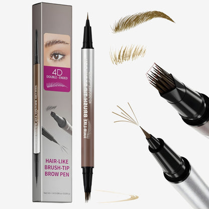 Zakdavi™ 2-in-1 Microblading Hair-Stroke Brow Pen