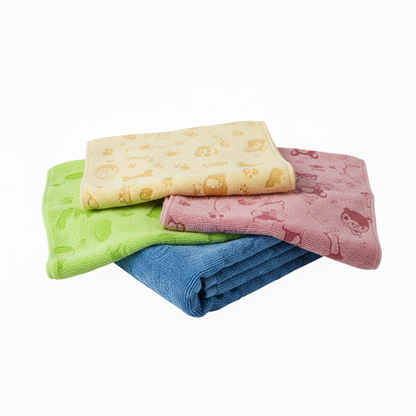 Premium Pet Cleansing Bath Towel