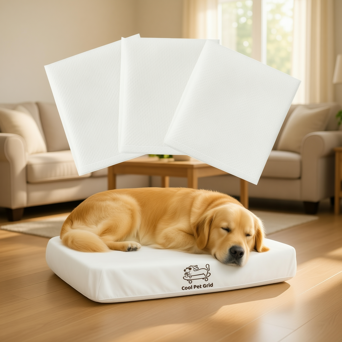 Disposable Pet Bed Covers - 3 Pack