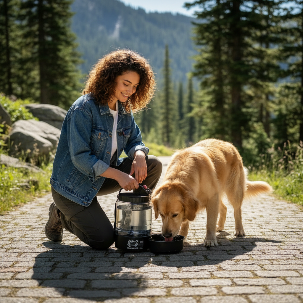 Portable Dog Water Bottle