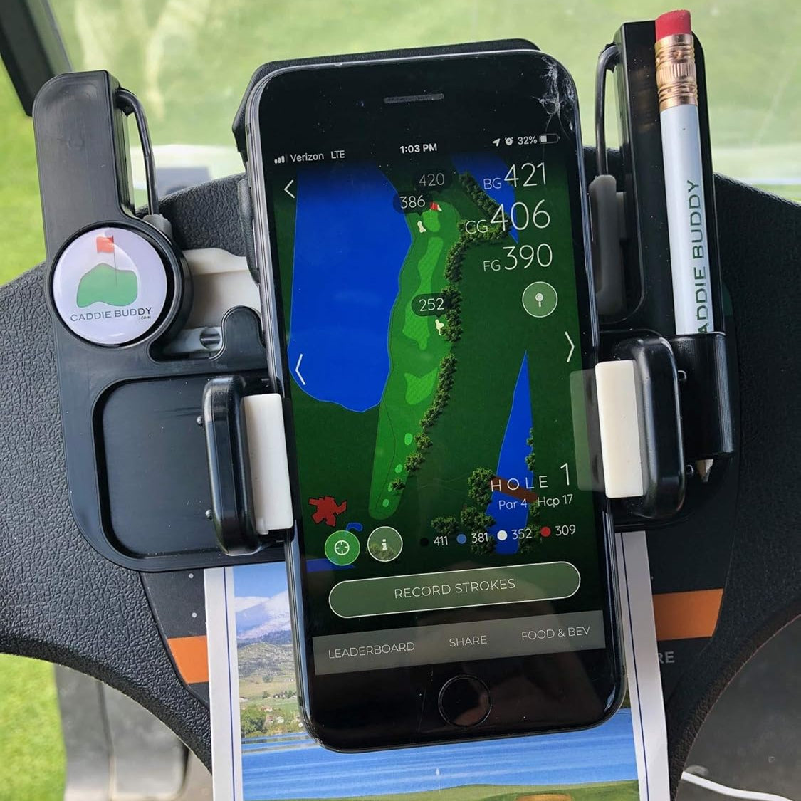 🔥Hot Sale 49% off🌟⛳ Golf cart steering wheel phone holder