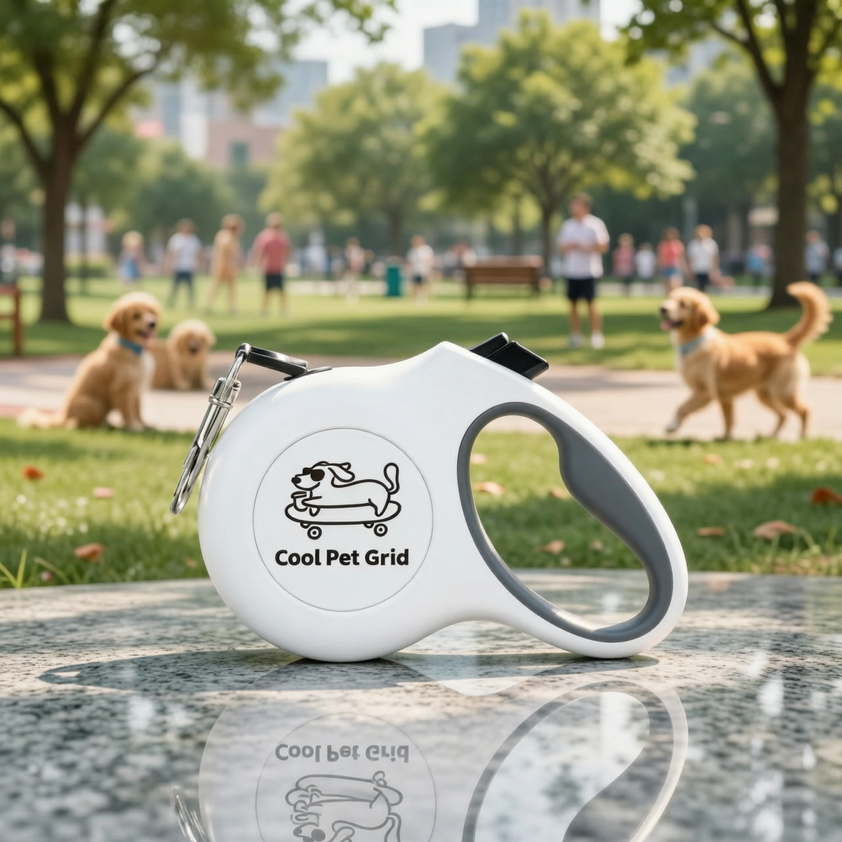 Heavy-Duty Retractable Dog Leash