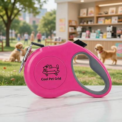 Heavy-Duty Retractable Dog Leash