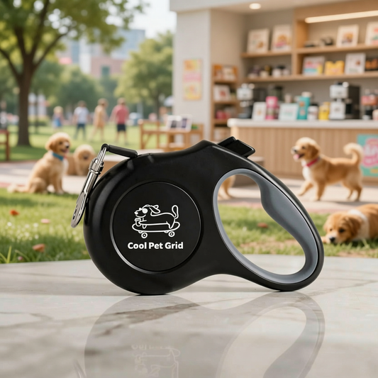 Heavy-Duty Retractable Dog Leash