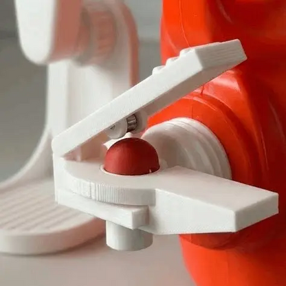 3-in-1 Laundry Detergent Station | Drip Catcher, Cup Holder & Easy-Press Lever | No More Mess!