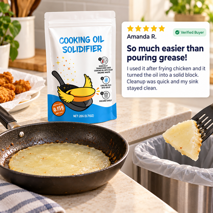 Super Fry Cooking Oil Solidifier