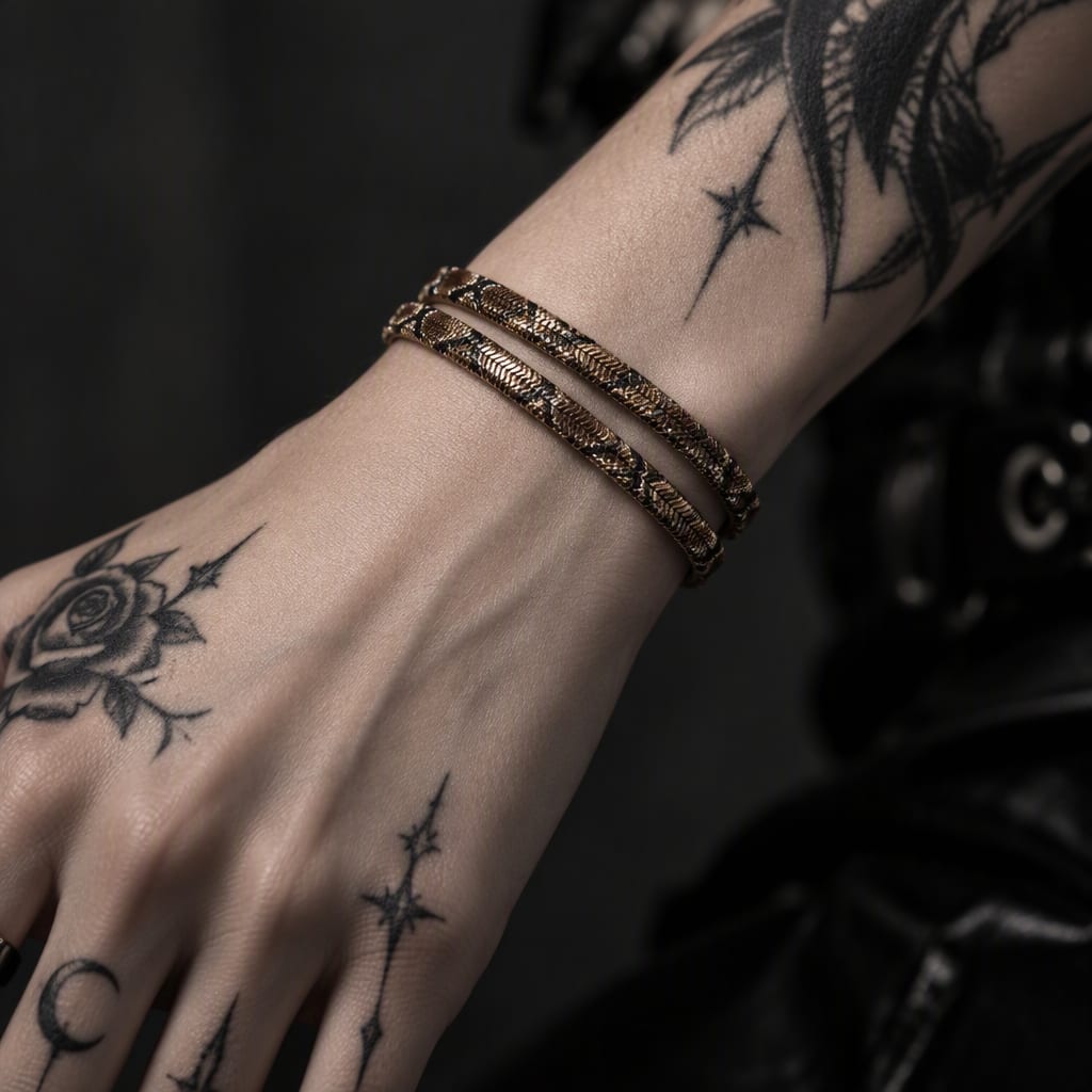 Rovunel™ Serpent Statement Necklace – A Symbol of Mystery & Power