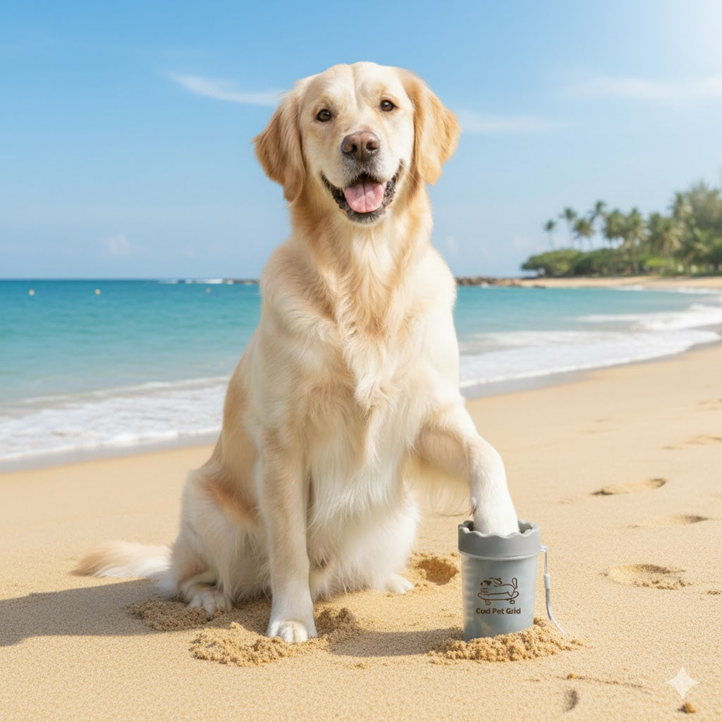 Easy-Clean Pet Paw Washer